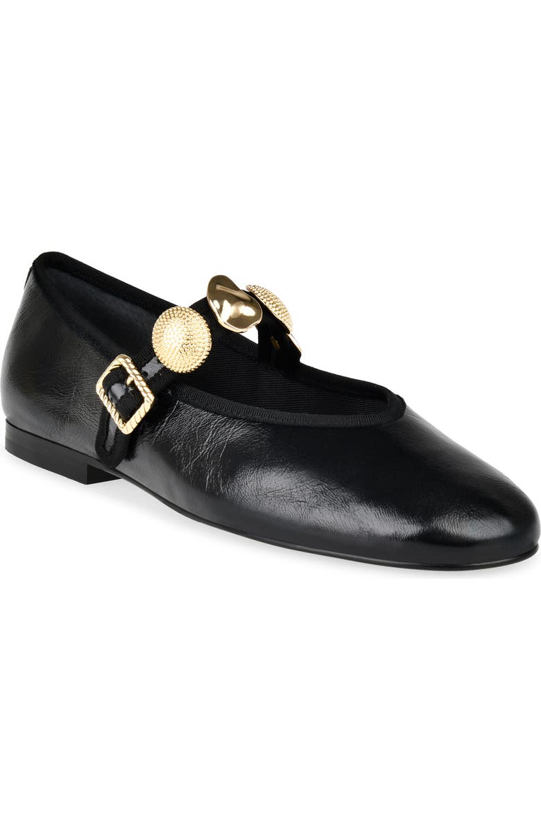 Dolce Vita Relan Mary Jane Ballet Flat, Main, color, Black Leather