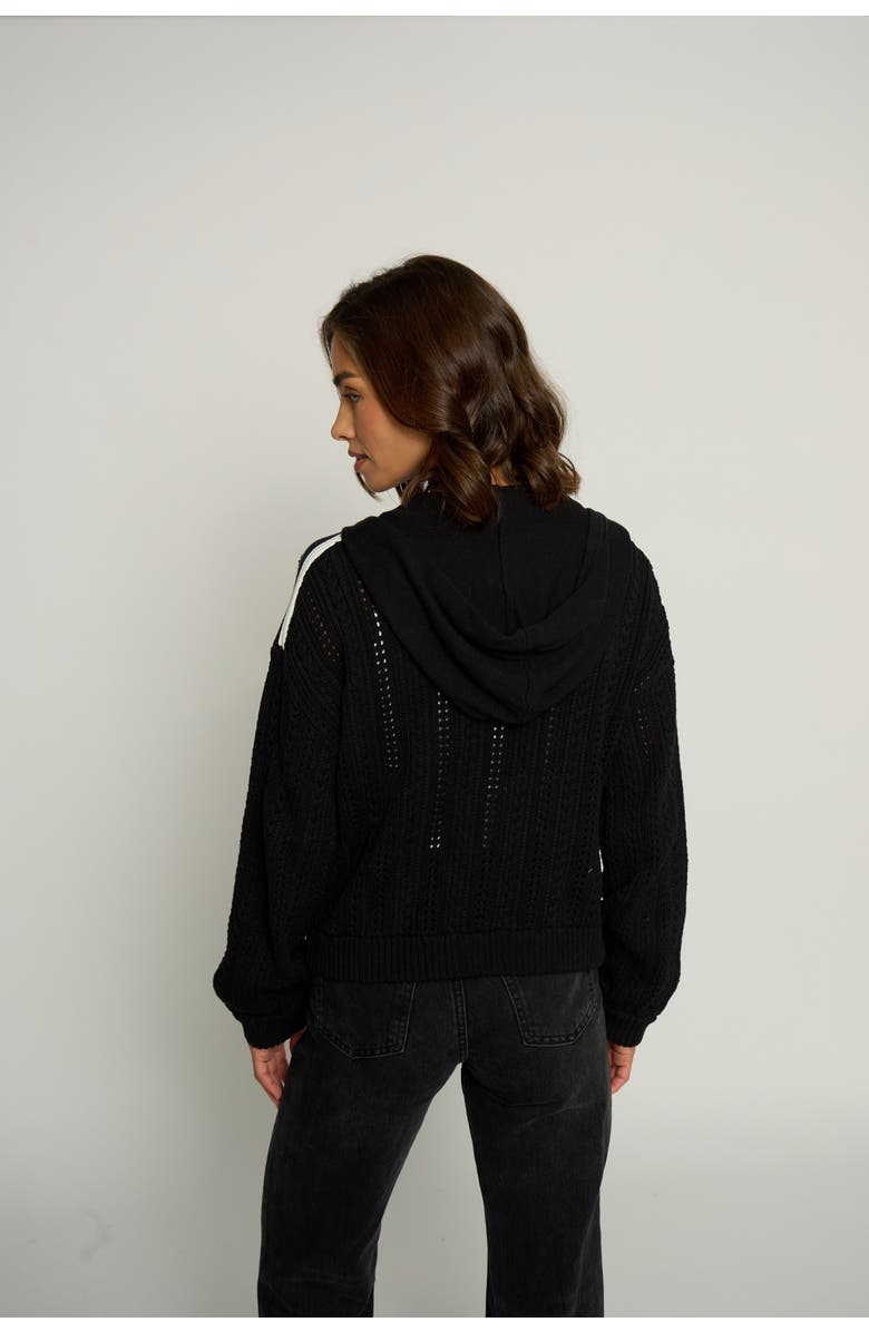 Central Park West Sweater Bomber, Alternate, color, 