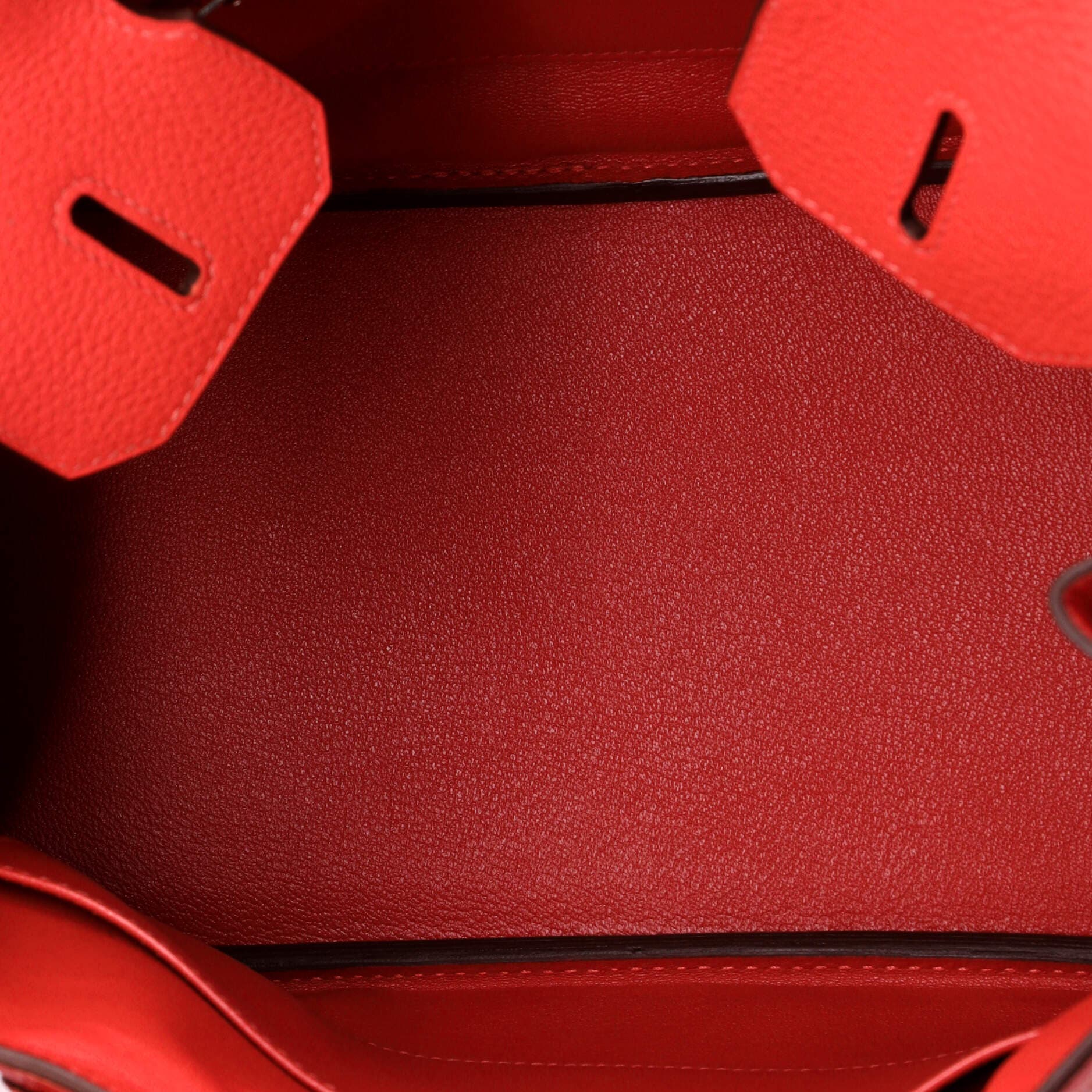 Pre-Owned Hermes Birkin Handbag Red Togo with Palladium Hardware 30, Alternate, color, Rouge Pivoine