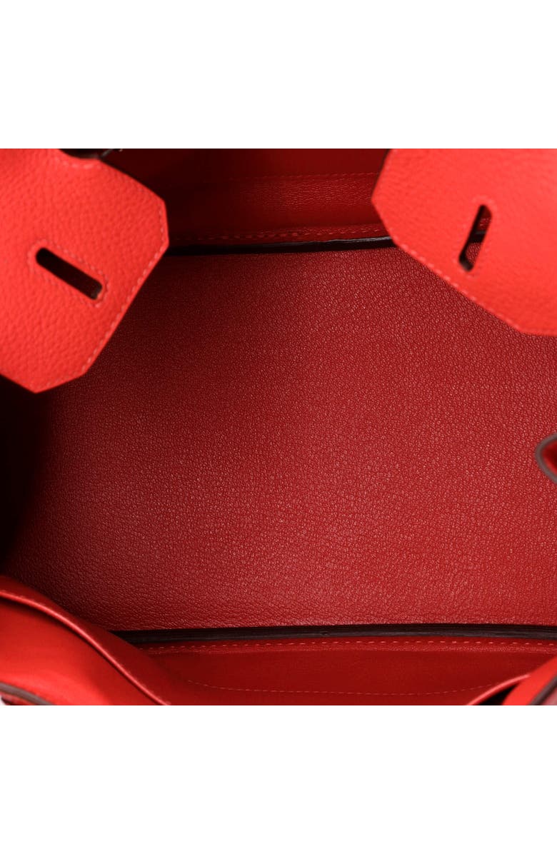 Pre-Owned Hermes Birkin Handbag Red Togo with Palladium Hardware 30, Alternate, color, Rouge Pivoine