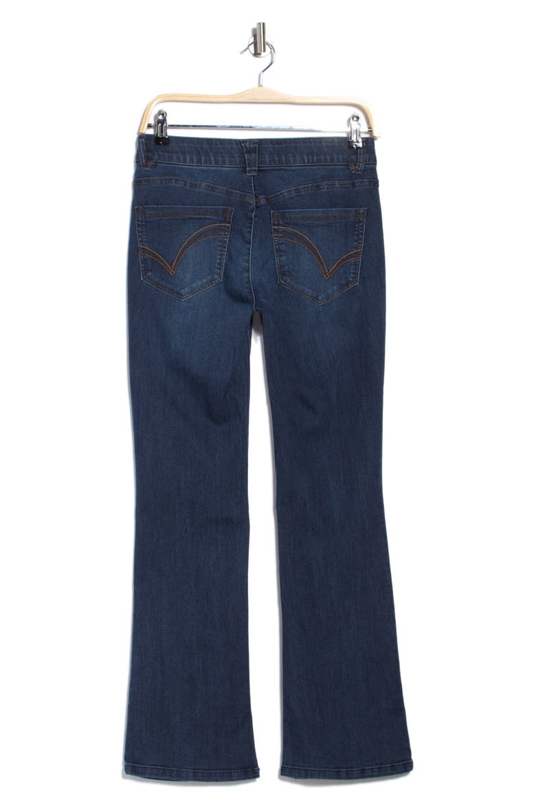 High Waist Flare Leg Jeans, Alternate, color, INDIGO