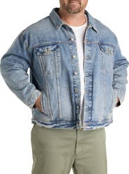 True Nation by DXL Big & Tall Classic Denim Jacket