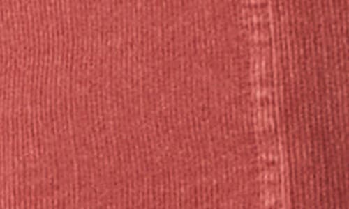 Faherty Michelle Long Sleeve Stretch Corduroy Shirtdress In Pink