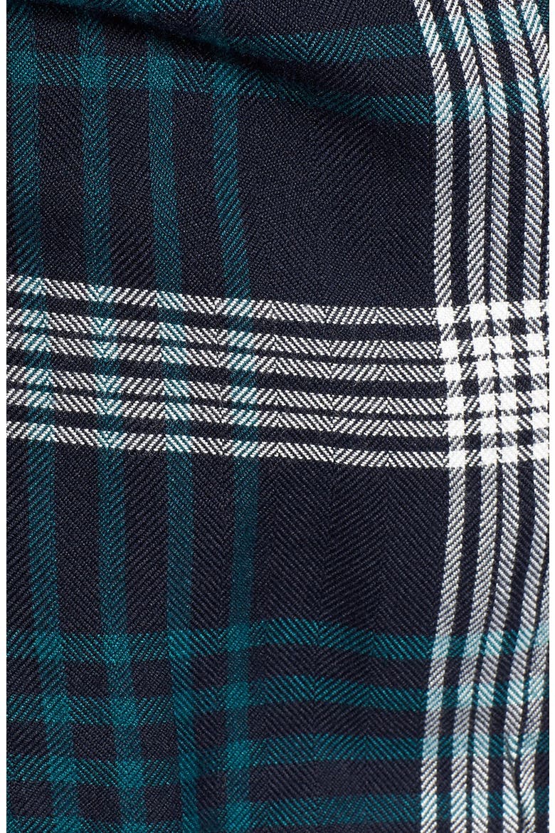 'Dylan' Plaid Shirt, Alternate, color, INDIGO/ EMERALD