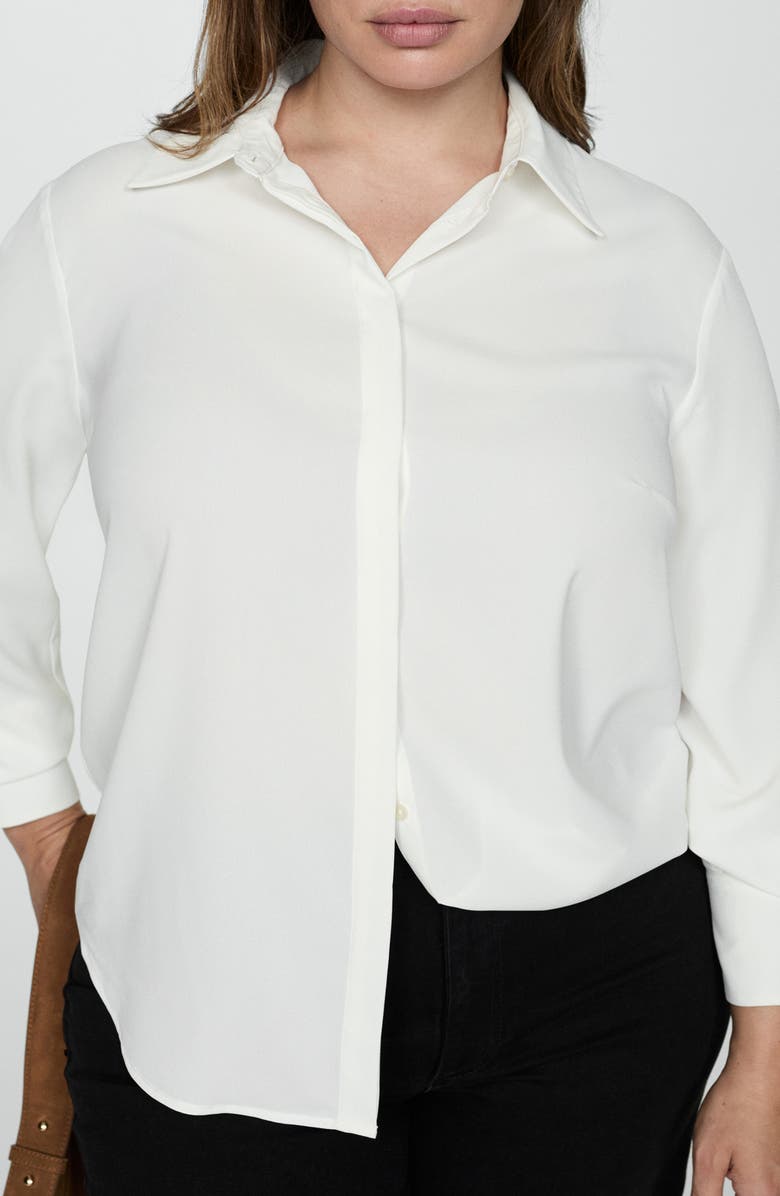 Fluid Button-Up Shirt