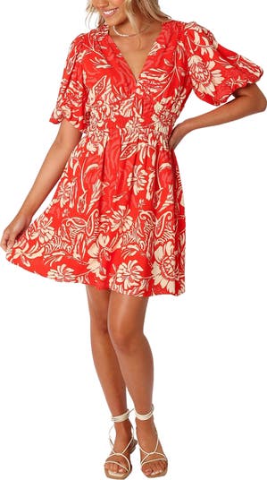 Lochi Print Minidress