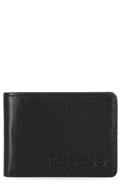 Magnetic Bifold Leather Wallet