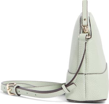 southport ave hannah leather crossbody bag