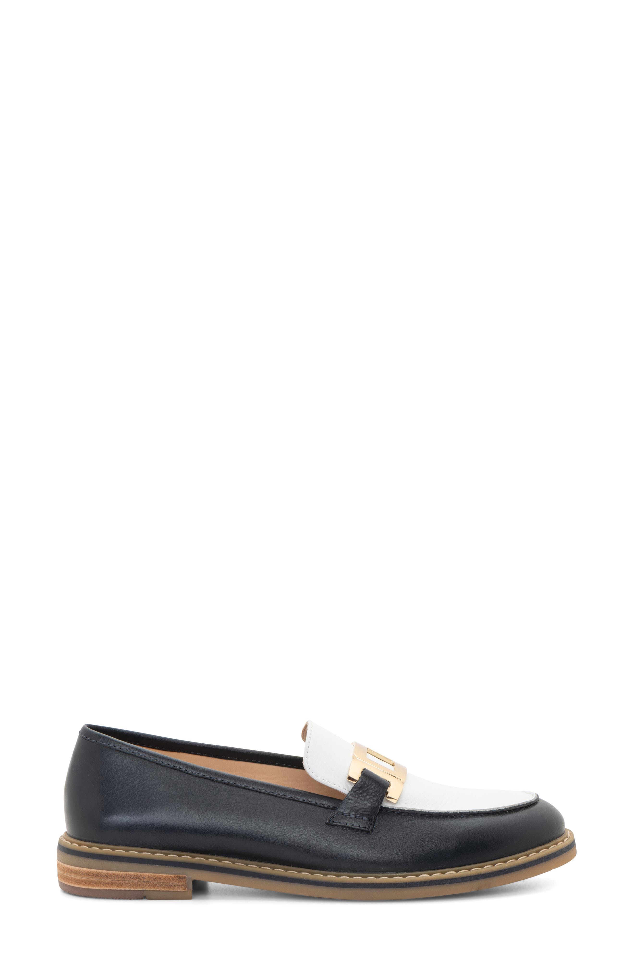 ara Katsura Loafer, Alternate, color, Navy/White