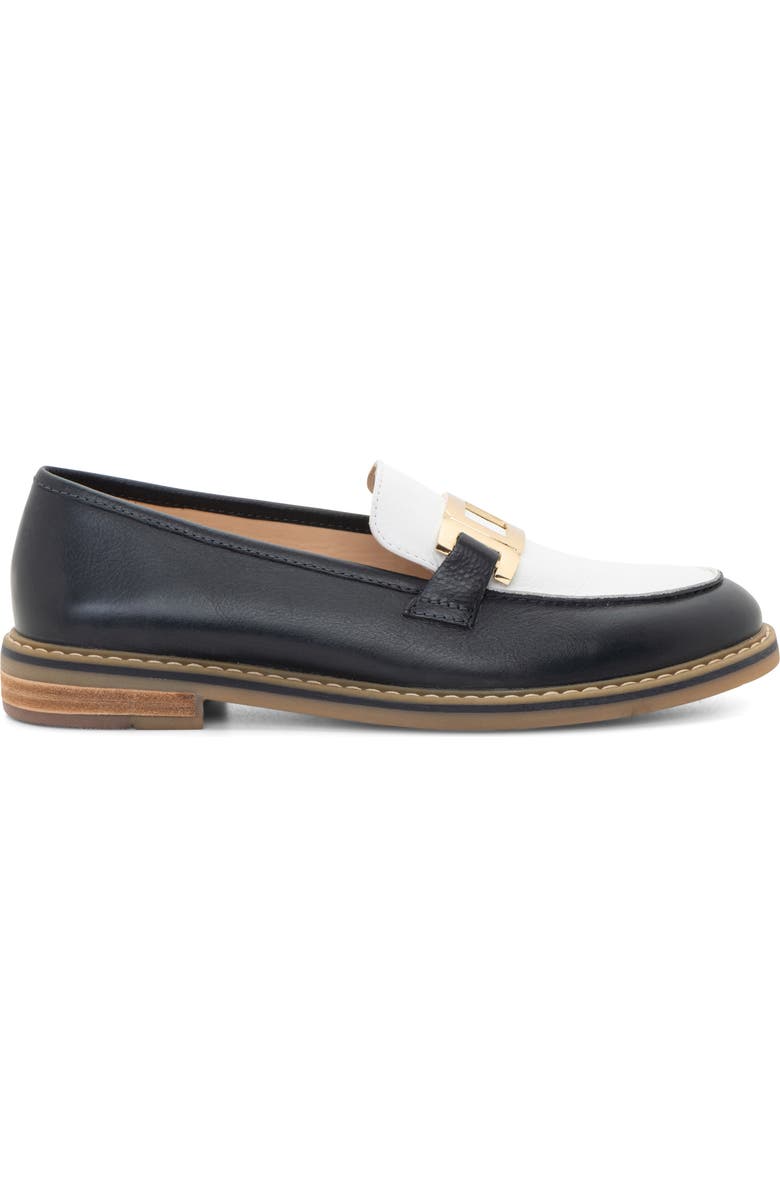 ara Katsura Loafer, Alternate, color, Navy/White