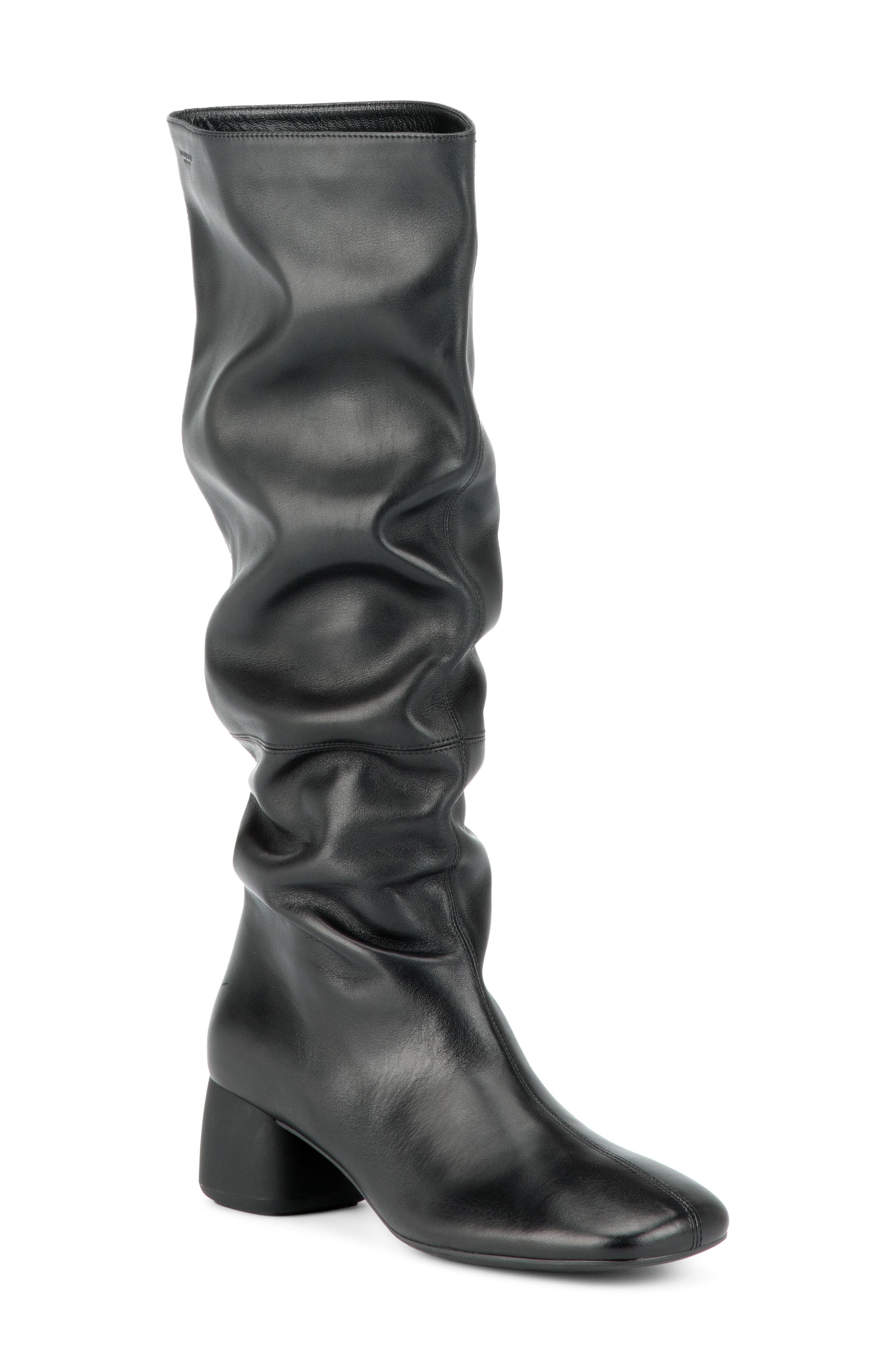 Livia Tall Boot, Main, color, BLACK