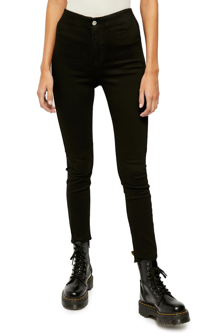 Miles Away High Waist Crop Skinny Jeans, Main, color, SHALLOWS
