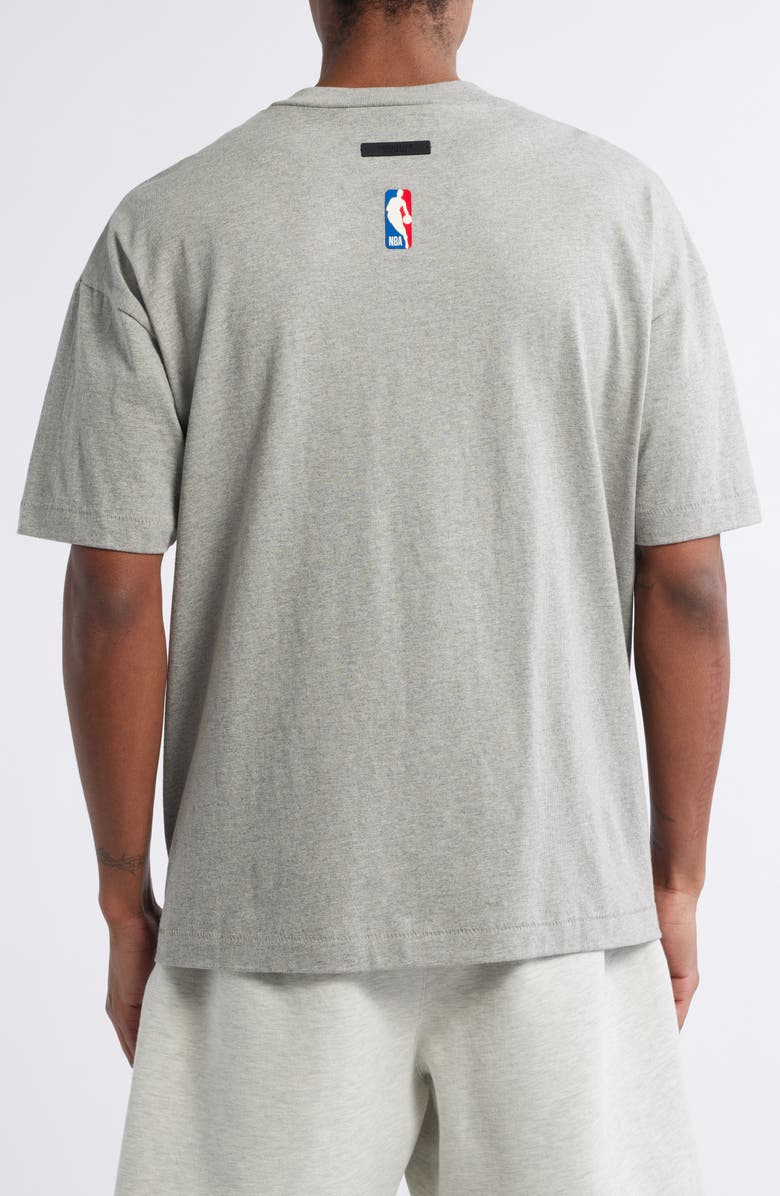 Fear of God Essentials x NBA Los Angeles Lakers Graphic T-Shirt, Alternate, color, 