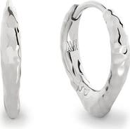 Monica Vinader MV Siren™ Tapered Huggie Earrings
