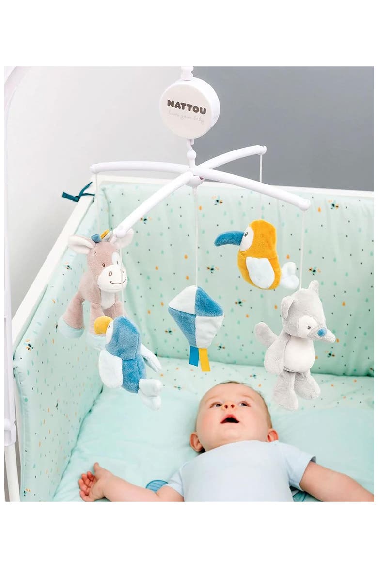 Tim & Tiloo Musical Crib Mobile, Alternate, color, MULTI
