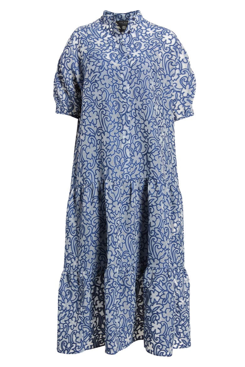 Camriyn Oversize Shift Dress, Alternate, color, BRIGHT BLUE
