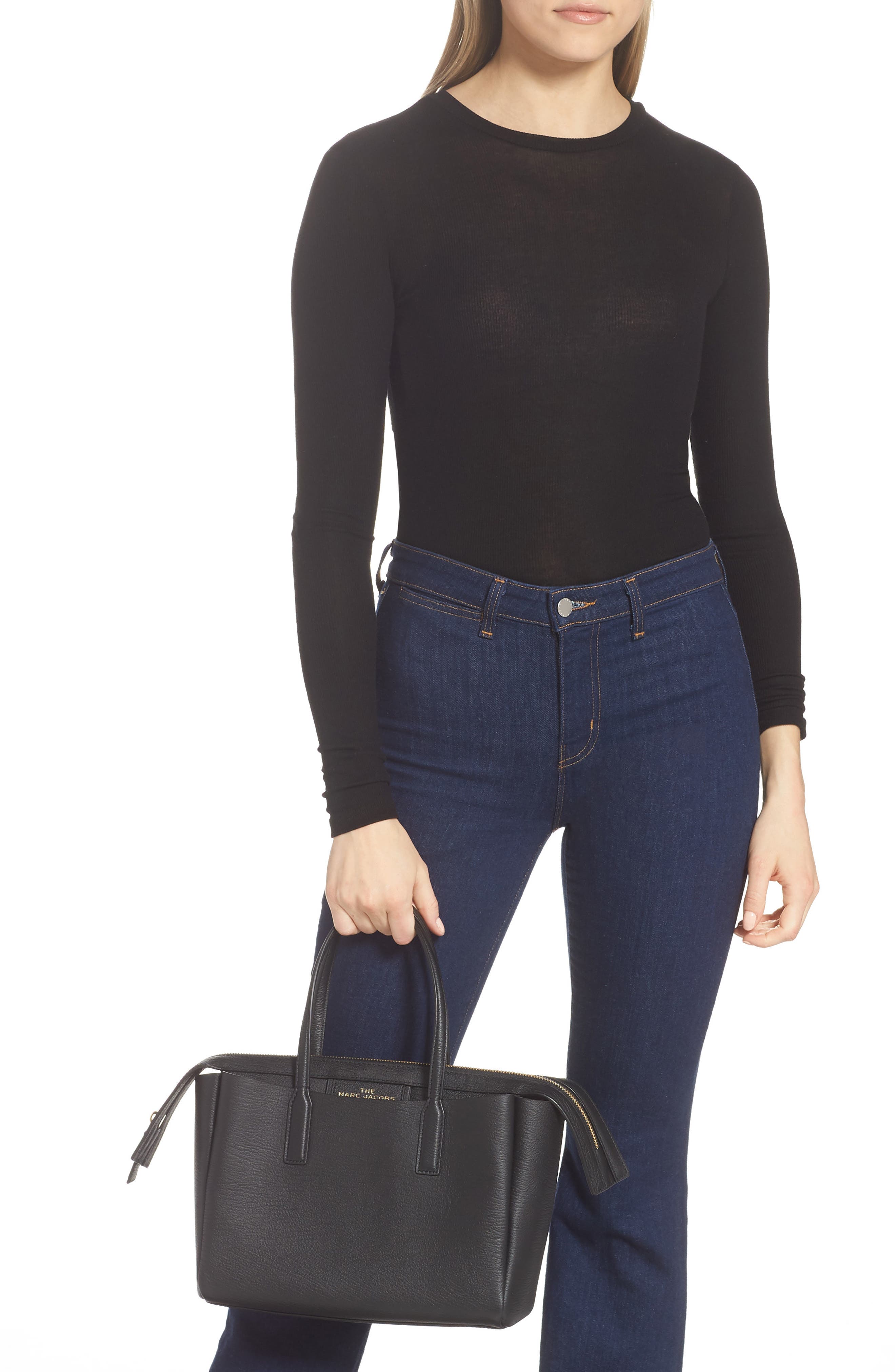 Marc Jacobs The Protegé Mini Leather Tote, Alternate, color, 