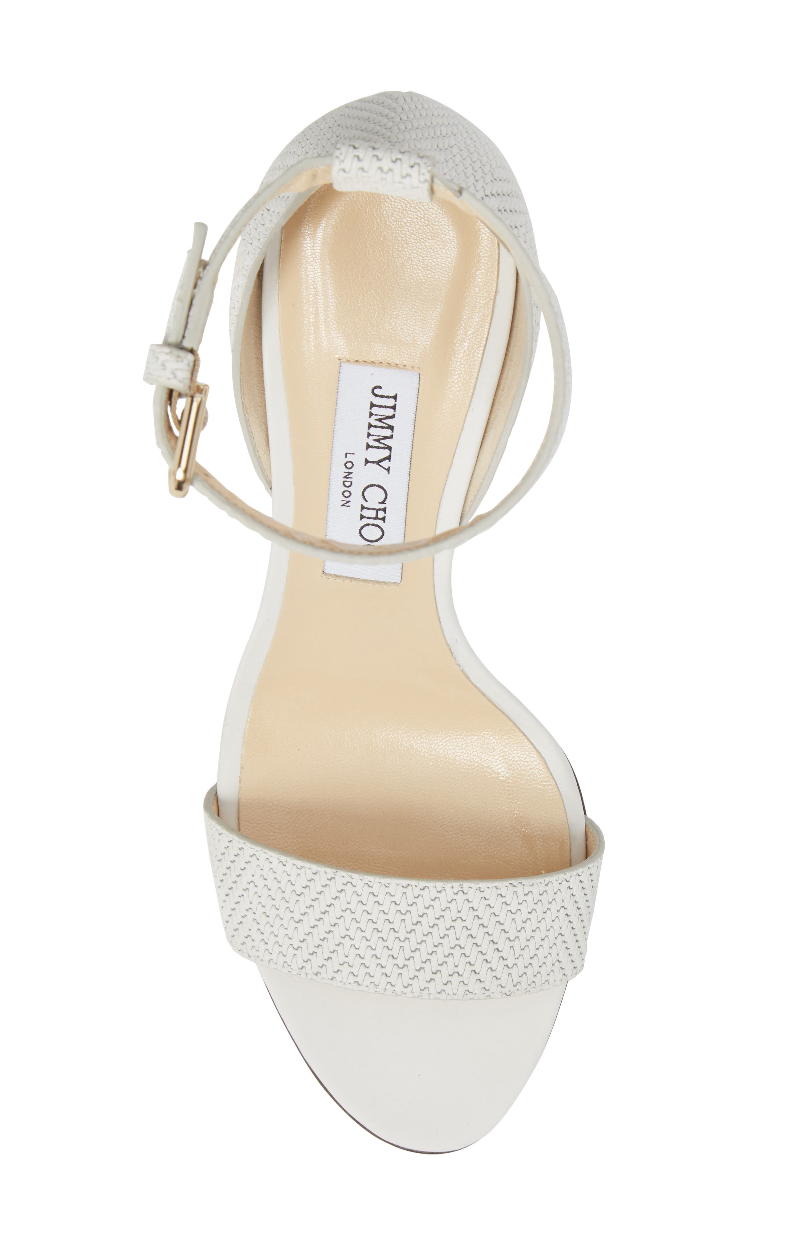 Jimmy Choo Edina Ankle Strap Sandal, Alternate, color, 