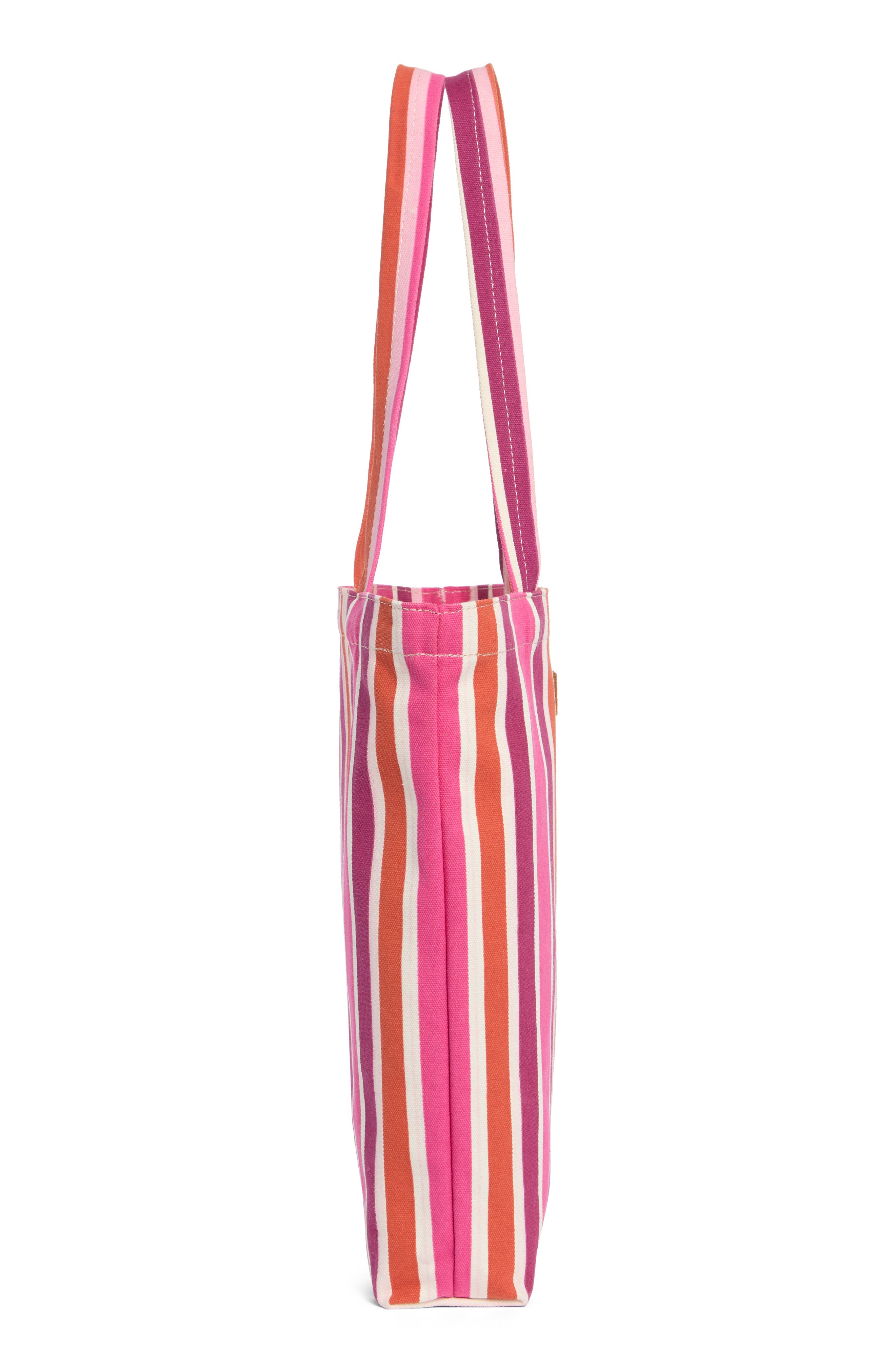 Eden Canvas Tote Bag, Alternate, color, PINK MULTI