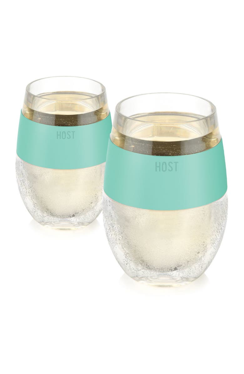 HOST Wine FREEZE Cooling Cup Set of 2, Main, color, Mint