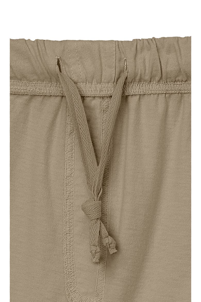 Men's Soft 100% Cotton Athletic Lounge Pocket Pant, Alternate, color, Dark Khaki