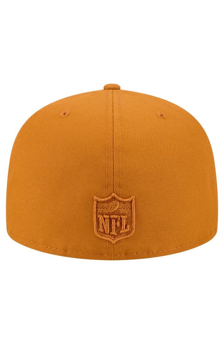 New Era Men's New Era  Brown Chicago Bears Color Pack A-Frame 59FIFTY Fitted Hat, Alternate, color, Brown