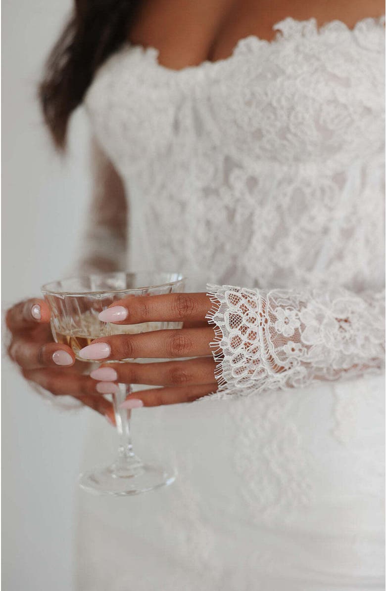 Untamed Petals Madeline Mini Dress, Alternate, color, Ivory