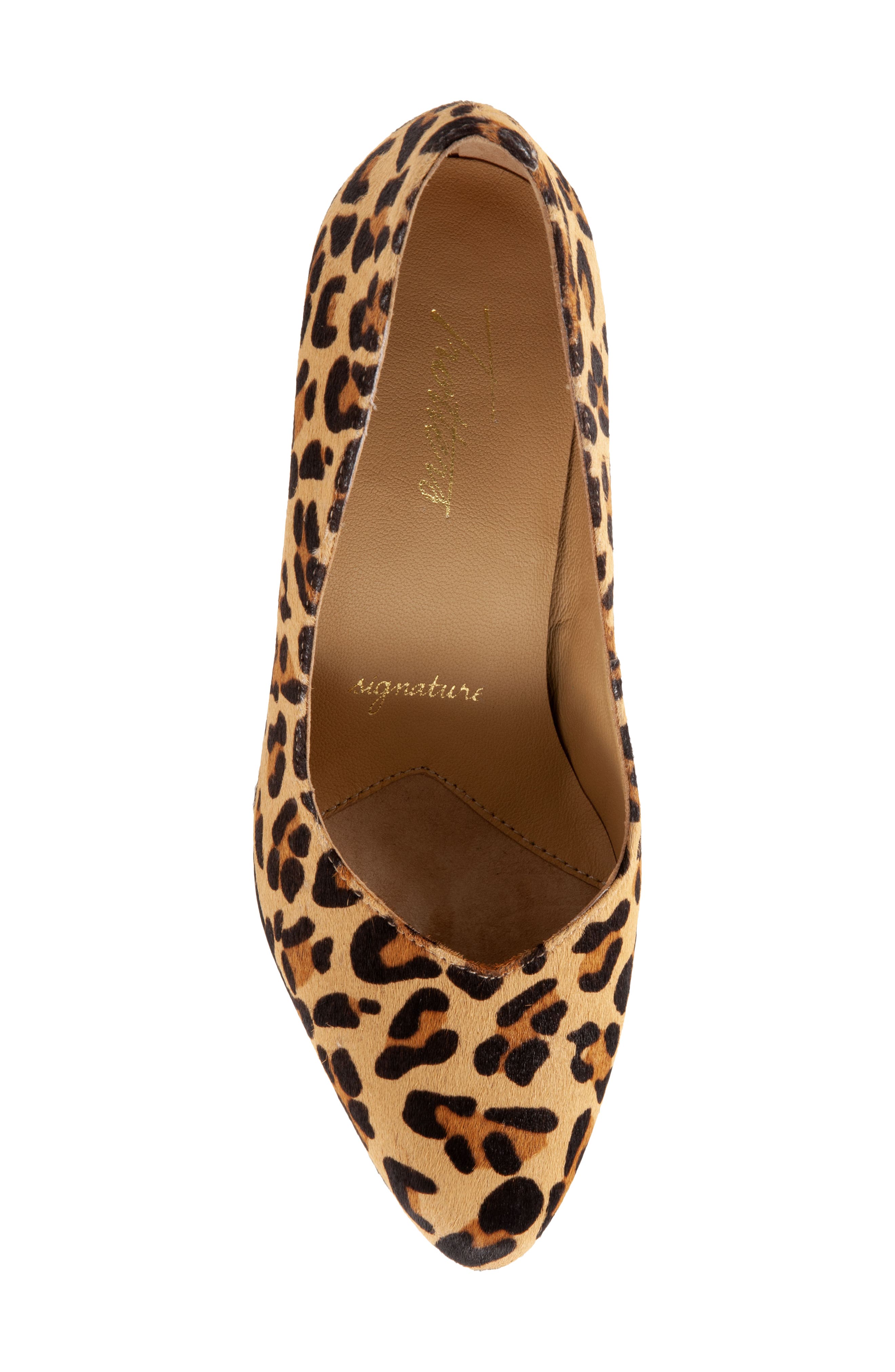 Trotters Angie Pump, Alternate, color, Tan/ Black Leather