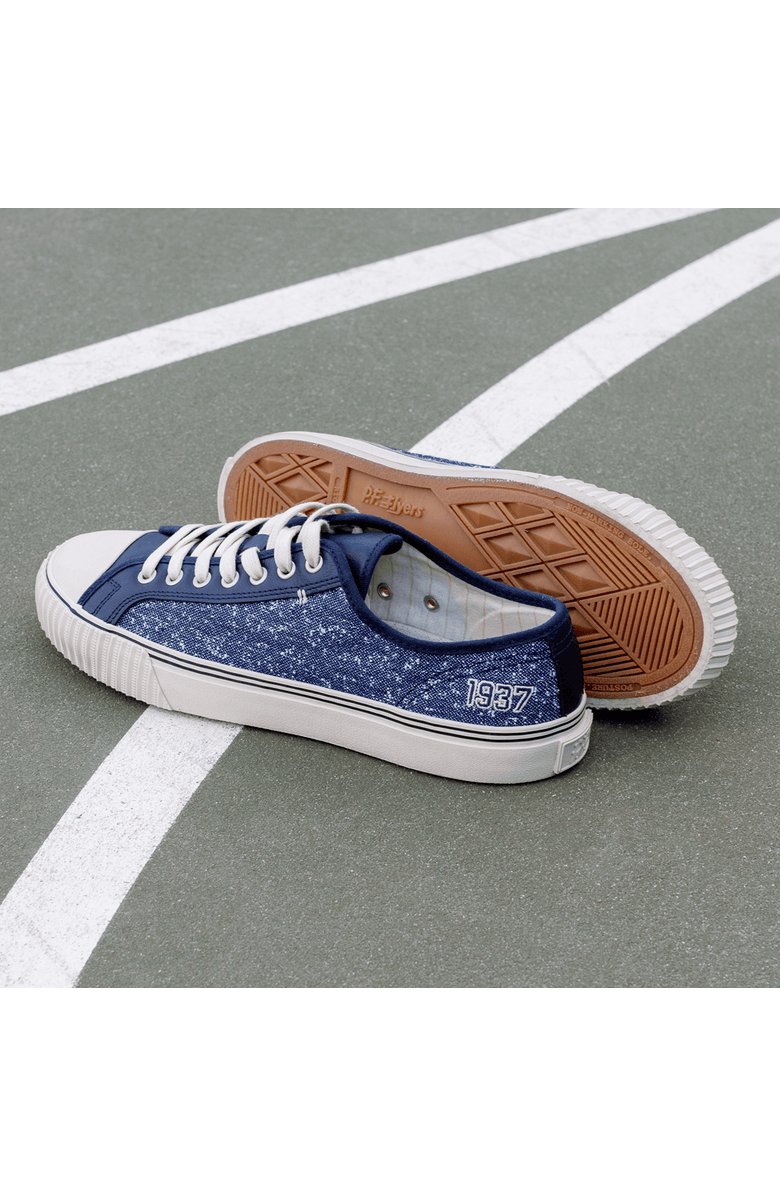 P.F. Flyers Center Game Day 1937 Low-Top Sneaker, Alternate, color, Navy