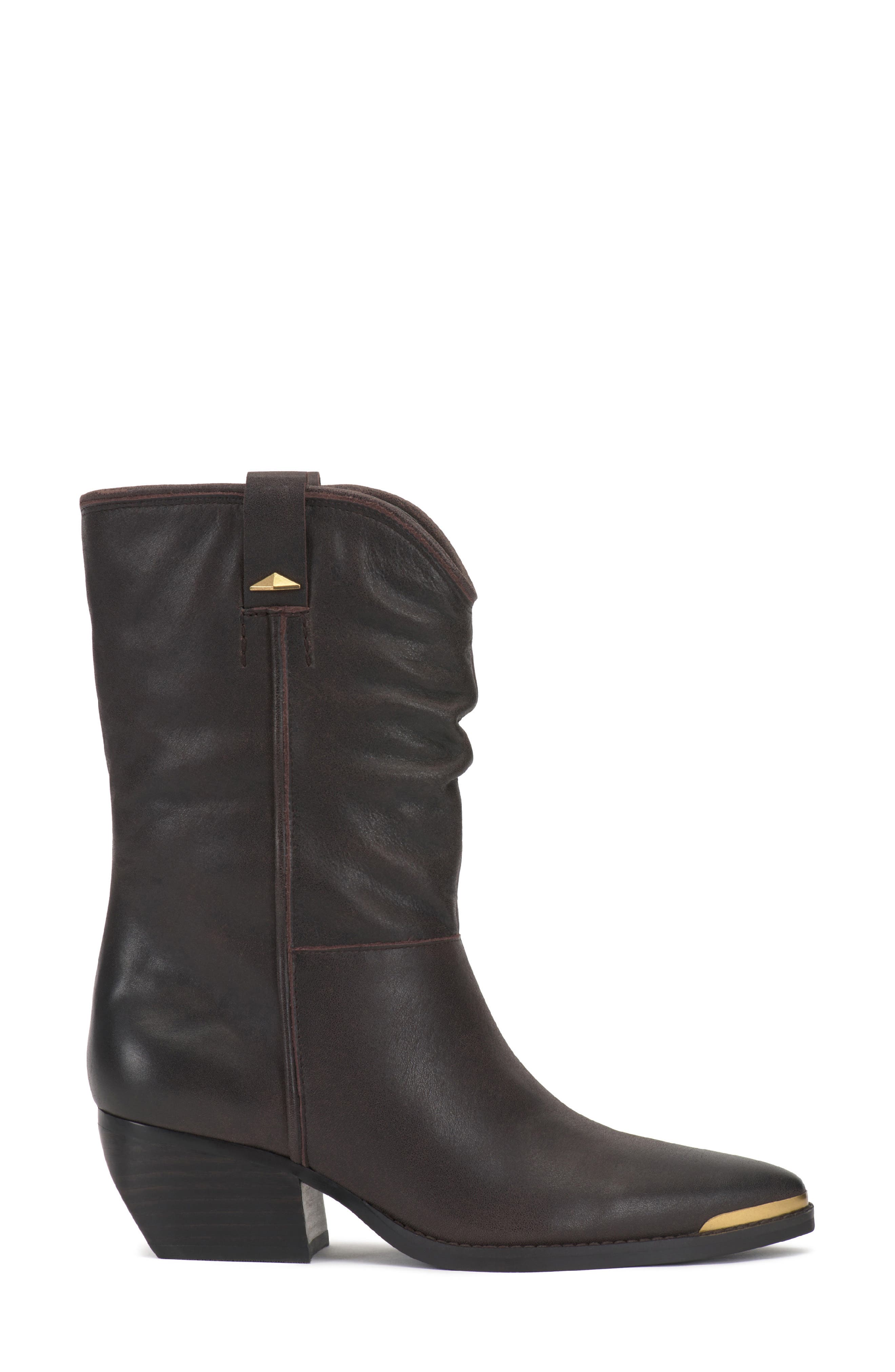 Pezzra Western Boot, Alternate, color, COFFEE
