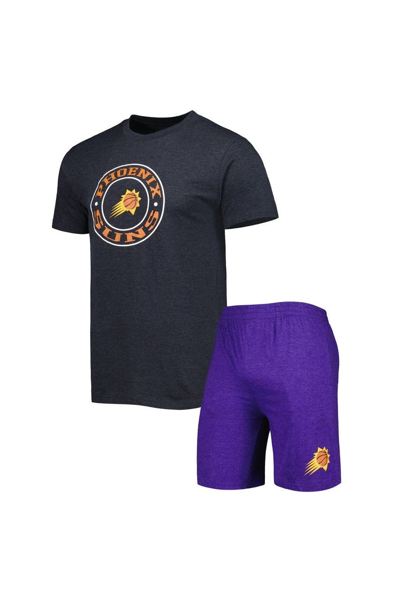 CONCEPTS SPORT Men's Concepts Sport Purple/Black Phoenix Suns T-Shirt & Shorts Sleep Set, Main, color, Purple