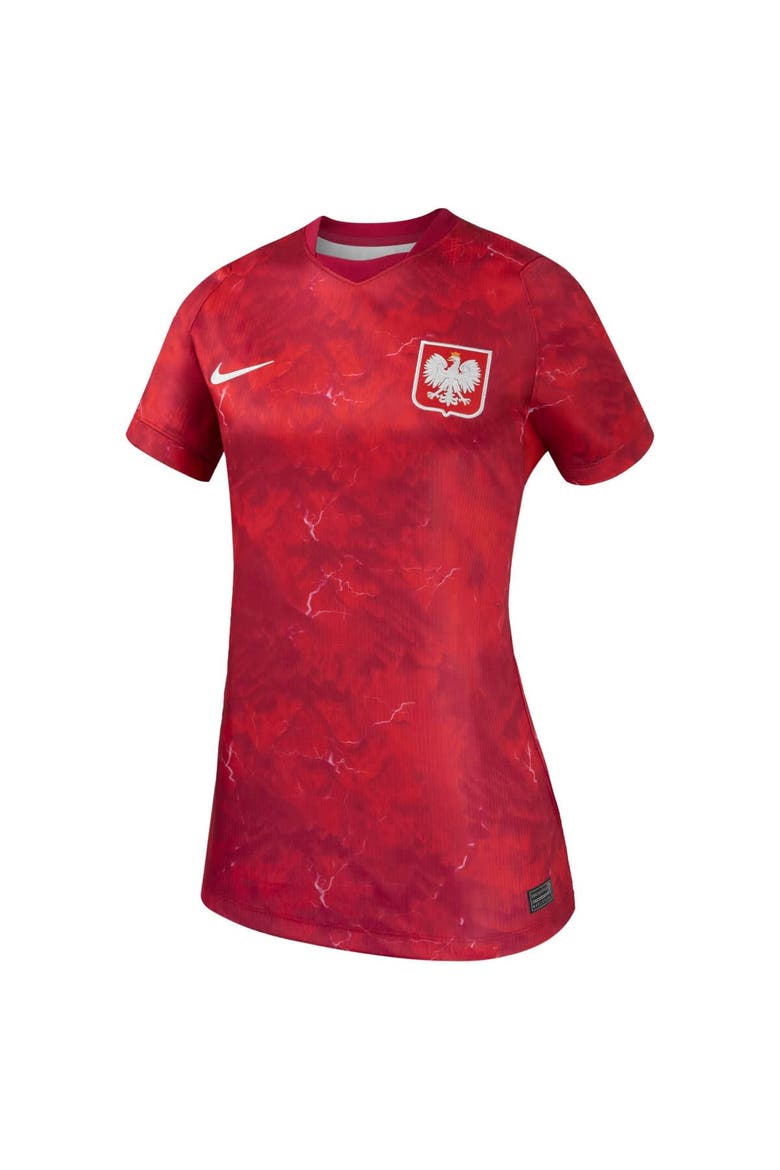 Women's Nike Red Poland National Team 2026 Away Stadium Replica Jersey, Alternate, color, Red