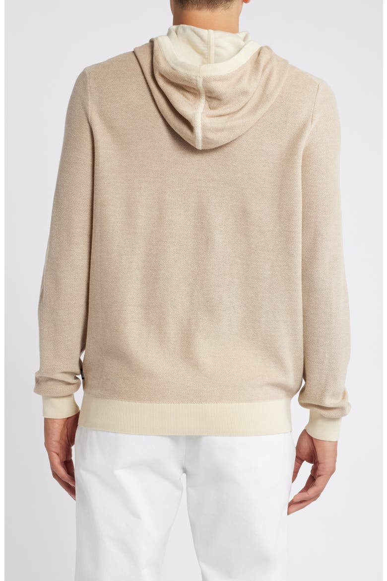 Trapani Mesh Sweater Hoodie, Alternate, color, OPEN WHT