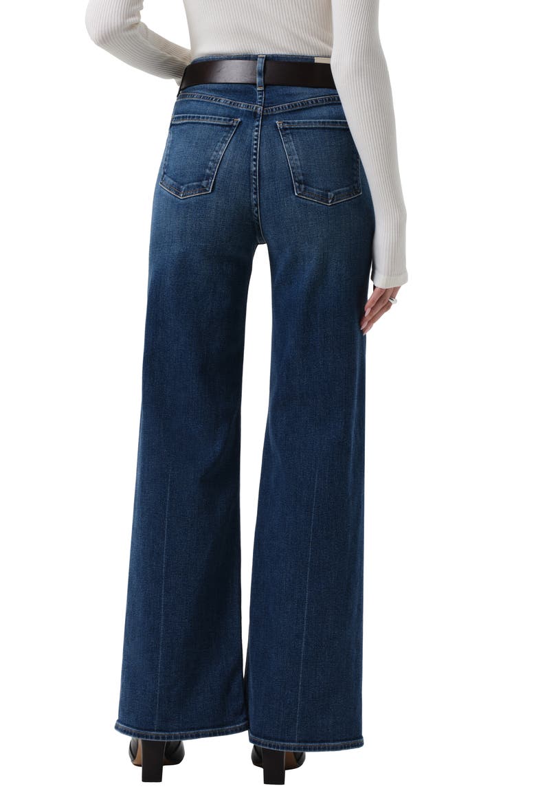 Issy High Waist Wide Leg Jeans, Alternate, color, SARAI MD DK IN