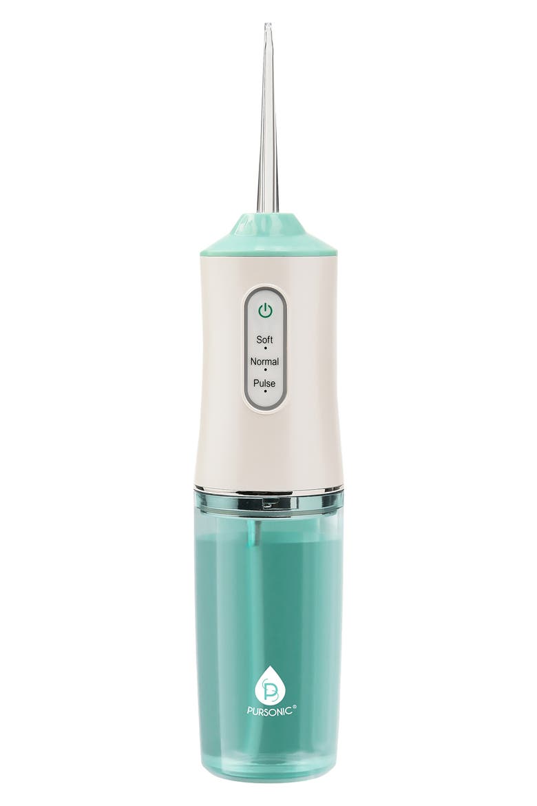 Rechargeable Oral Irrigator, Main, color, WHITE