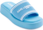 KARL LAGERFELD PARIS Ohare Platform Slide Sandal