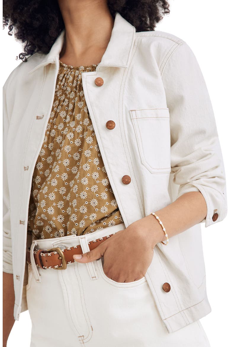 Ashwood Denim Chore Coat, Alternate, color, CLOUD LINING