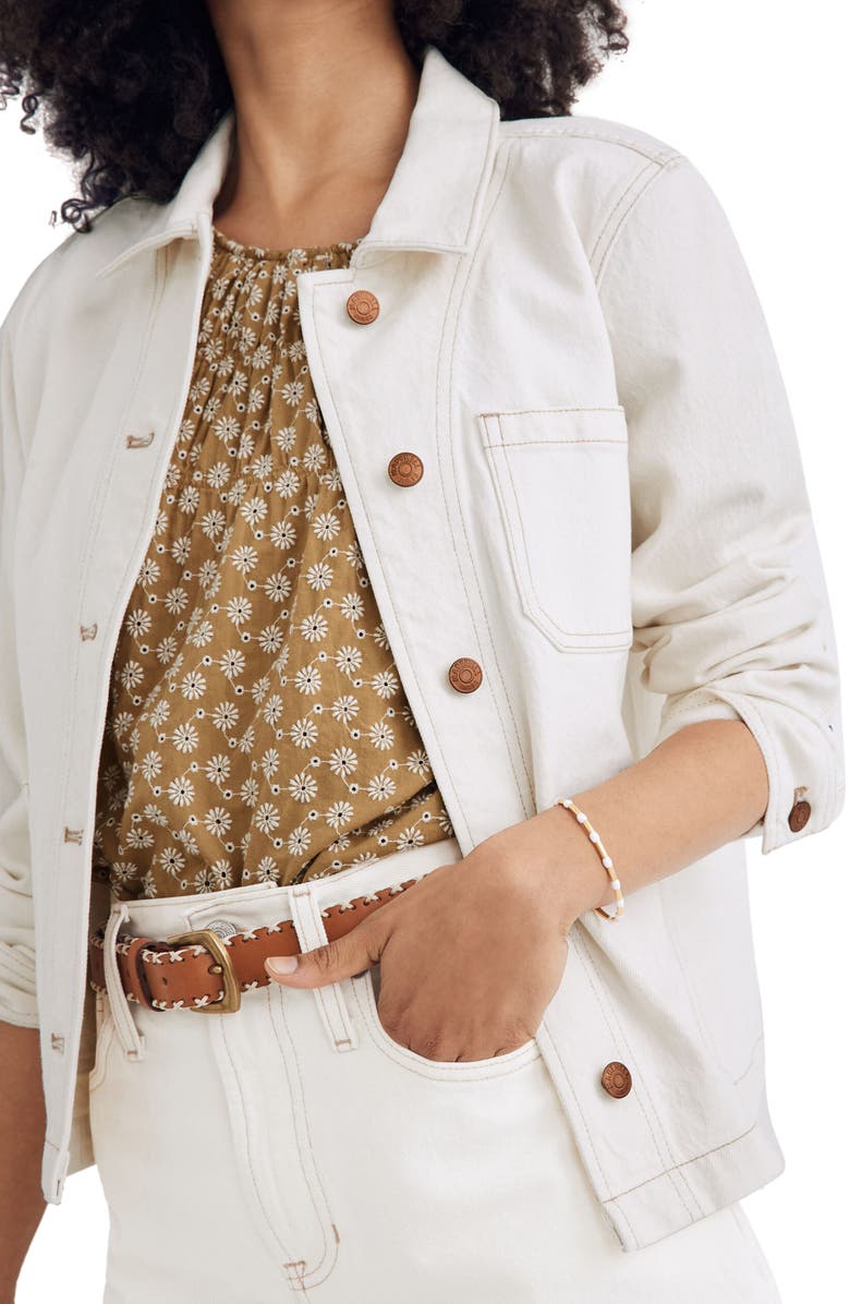 Madewell Ashwood Denim Chore Coat, Alternate, color,