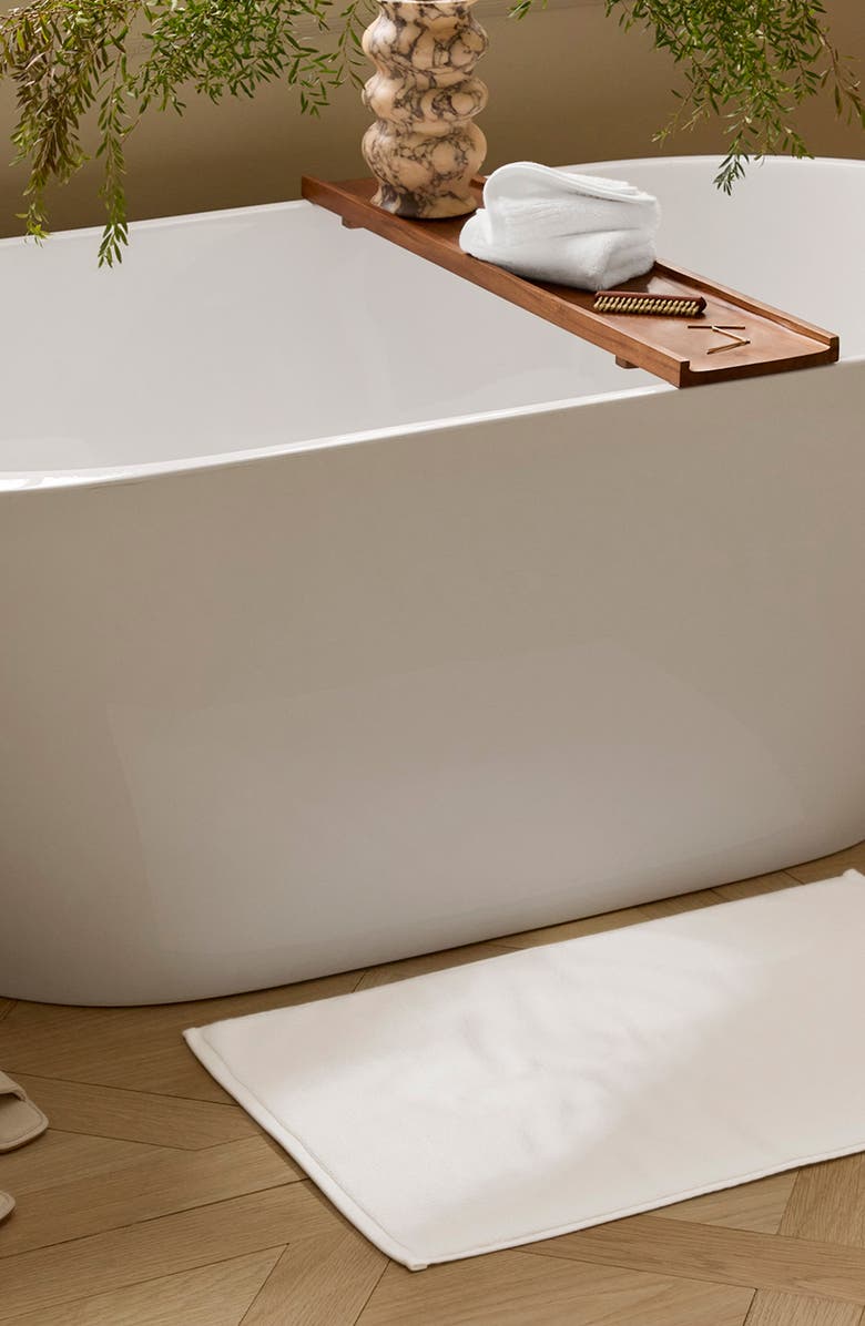 Boll & Branch Ultraplush Organic Cotton Bath Mat, Alternate, color, 