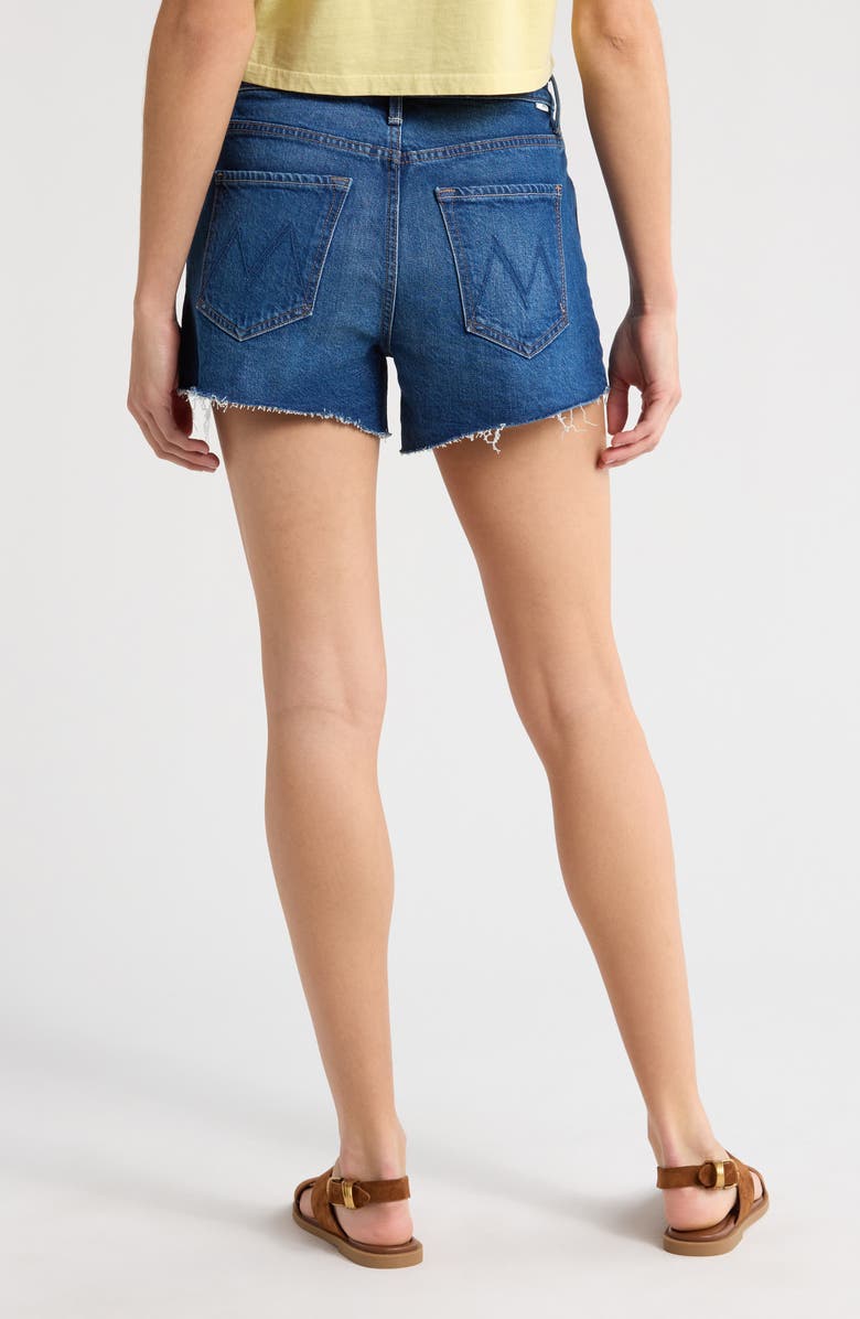 MOTHER The Dodger Frayed Cutoff Denim Shorts, Alternate, color, Bunny Hop