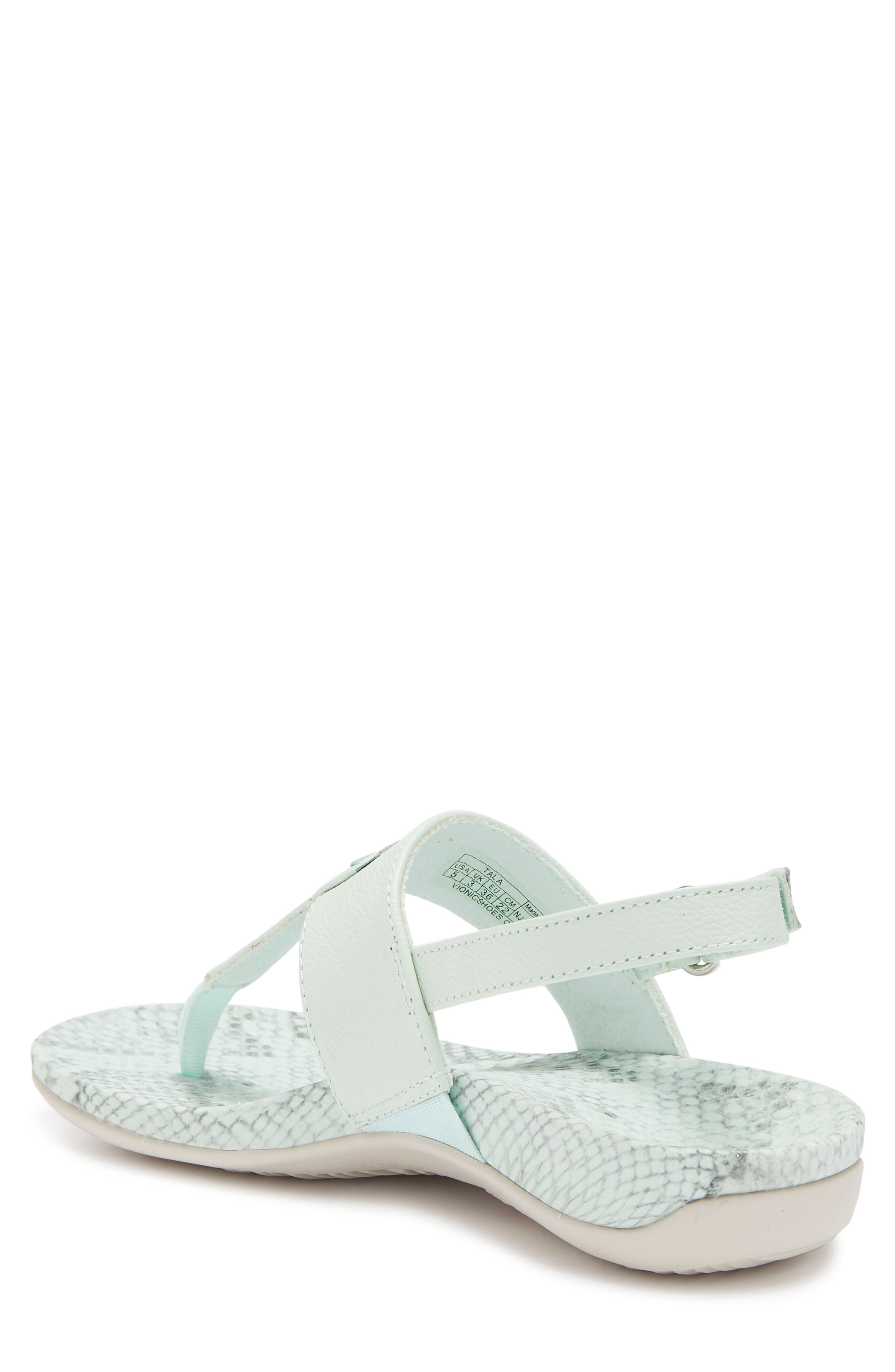Tala Leather Sandal, Alternate, color, SEAFOAM