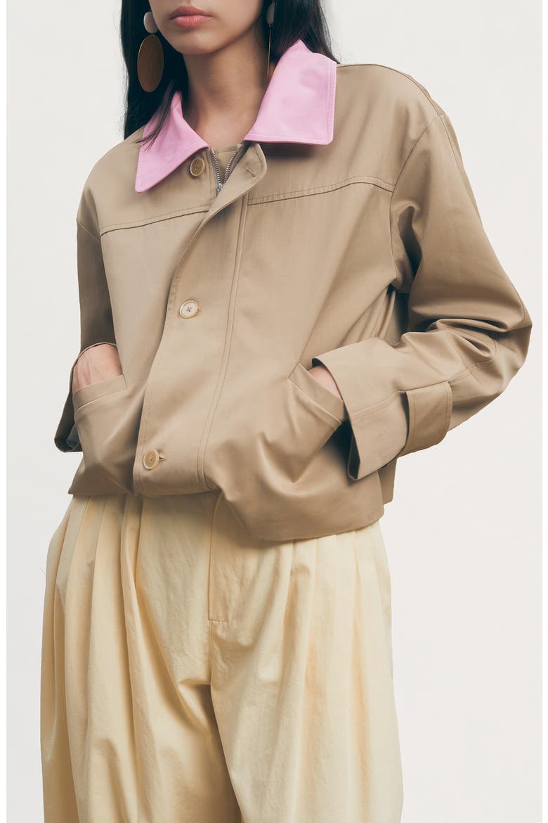 Brooke Jacket, Main, color, TAN PINK