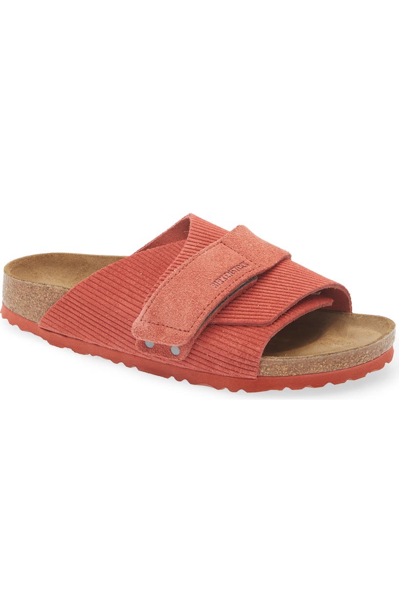 Birkenstock Kyoto Slide Sandal, Main, color, Sienna Red