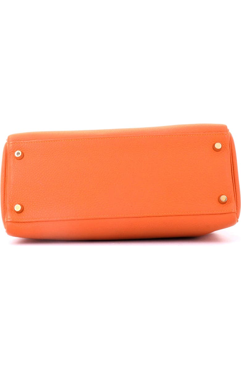 Pre-Owned Hermes Kelly Handbag Orange Togo with Gold Hardware 28, Alternate, color, Orange H