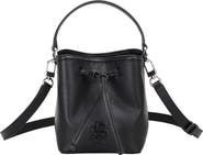BOSS Anett Small Faux Leather Drawstring Bag