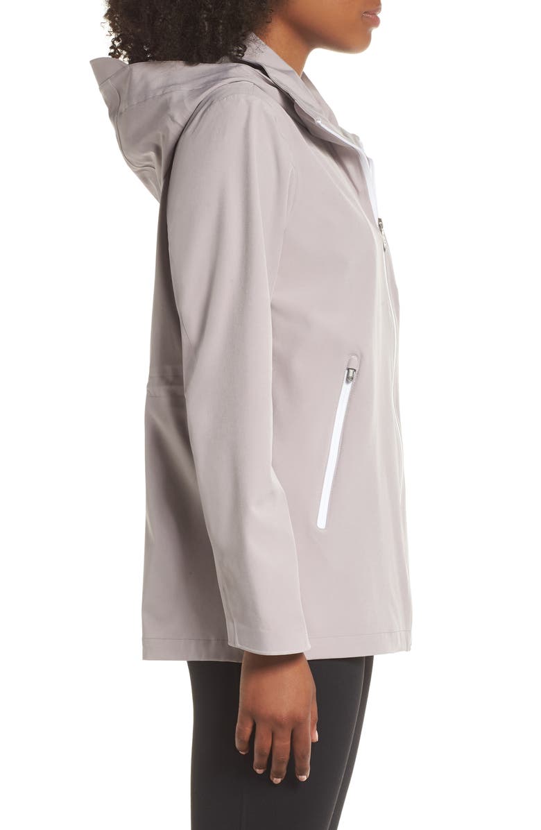 Zella Right as Rain Water Resistant Jacket, Alternate, color, 