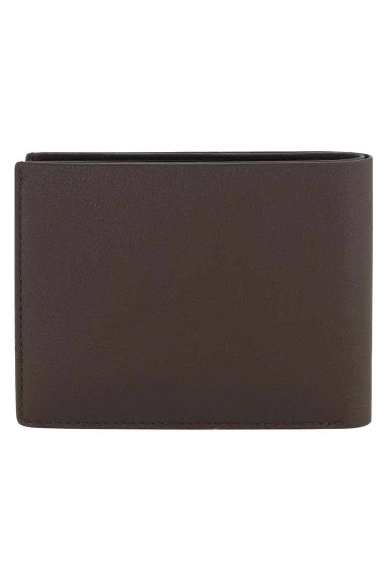 Nappa Leather Bifold Wallet, Alternate, color, TOBACCO