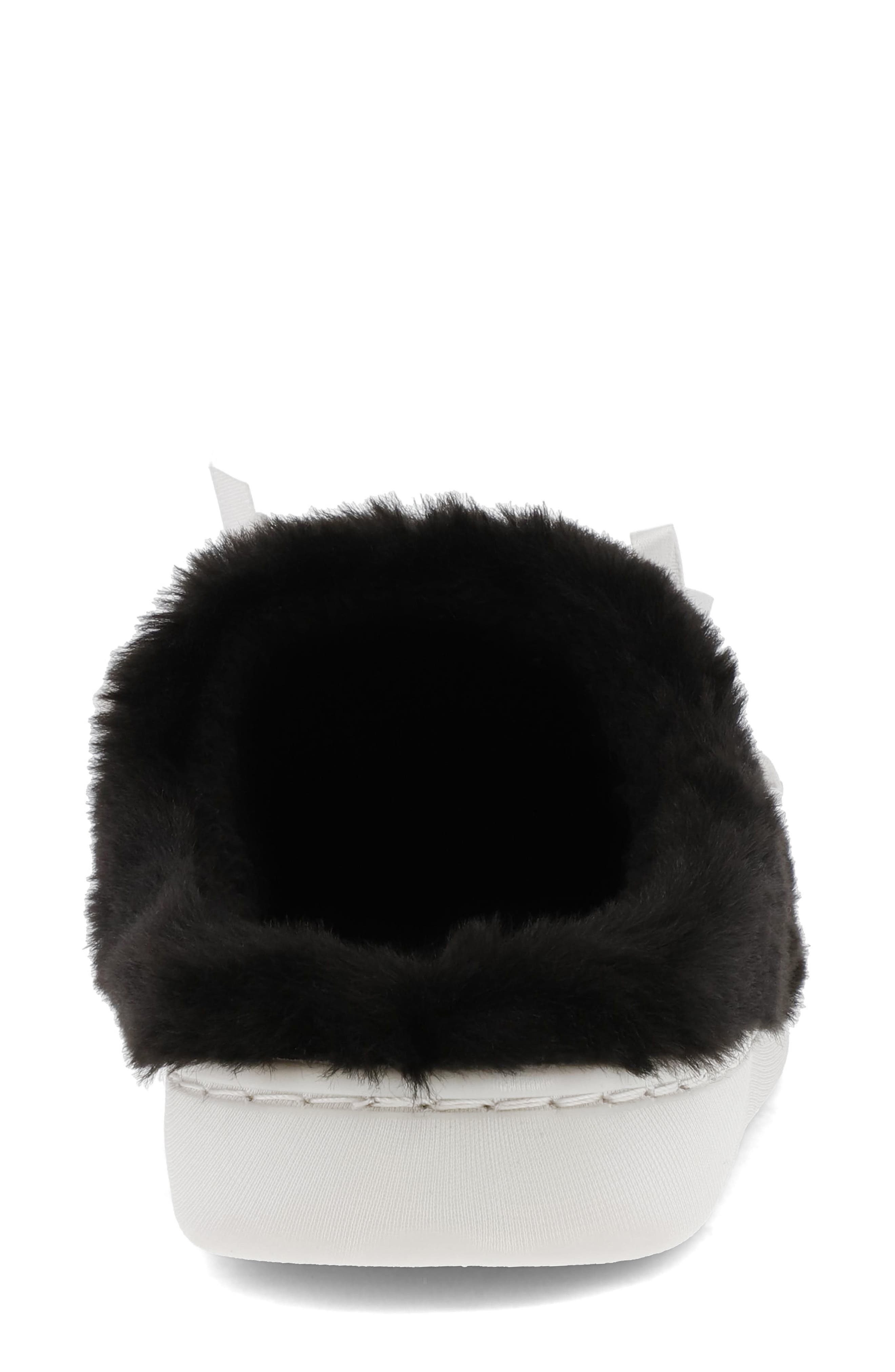 Cozi Slipper, Alternate, color, BLACK 3D MINI BOW