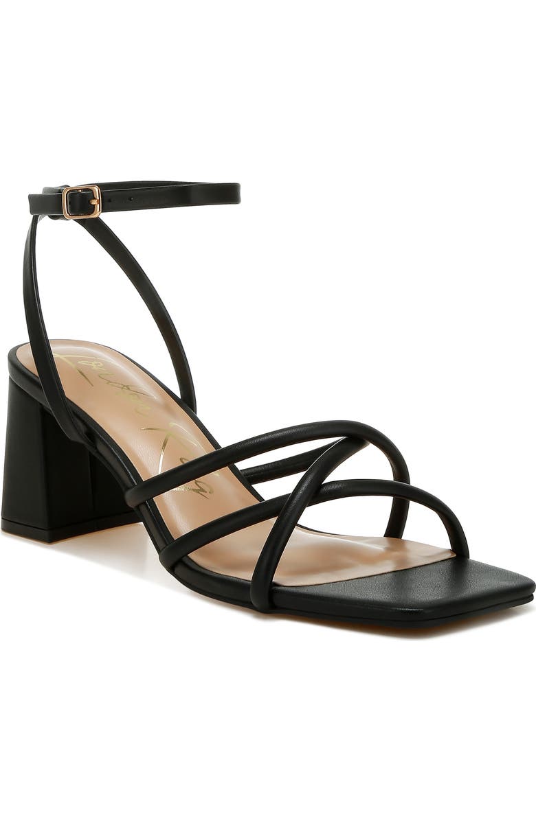 LONDON RAG Alyona Sandal, Main, color, Black