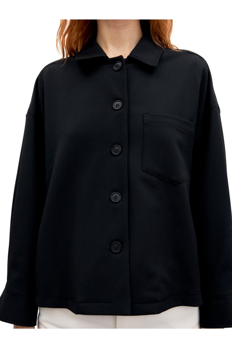 Junia Oversized Jacket, Alternate, color, Black